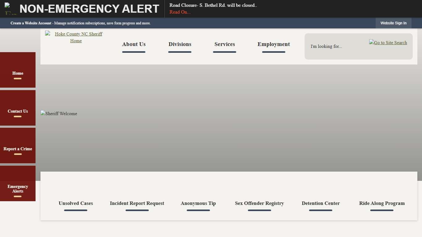 Sheriff's Office Hoke County, NC - Official Website